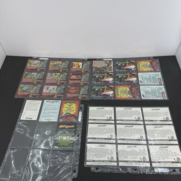 Rare 90s & 2012 Heritage TOPPS MARS ATTACKS! Binder Set Mint Cards & Wrappers - Picture 7 of 16